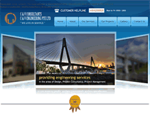 Tablet Screenshot of cvconslt.com
